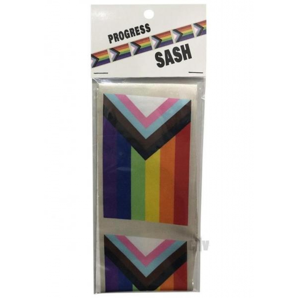 Progress Sash - Pride Flag Design