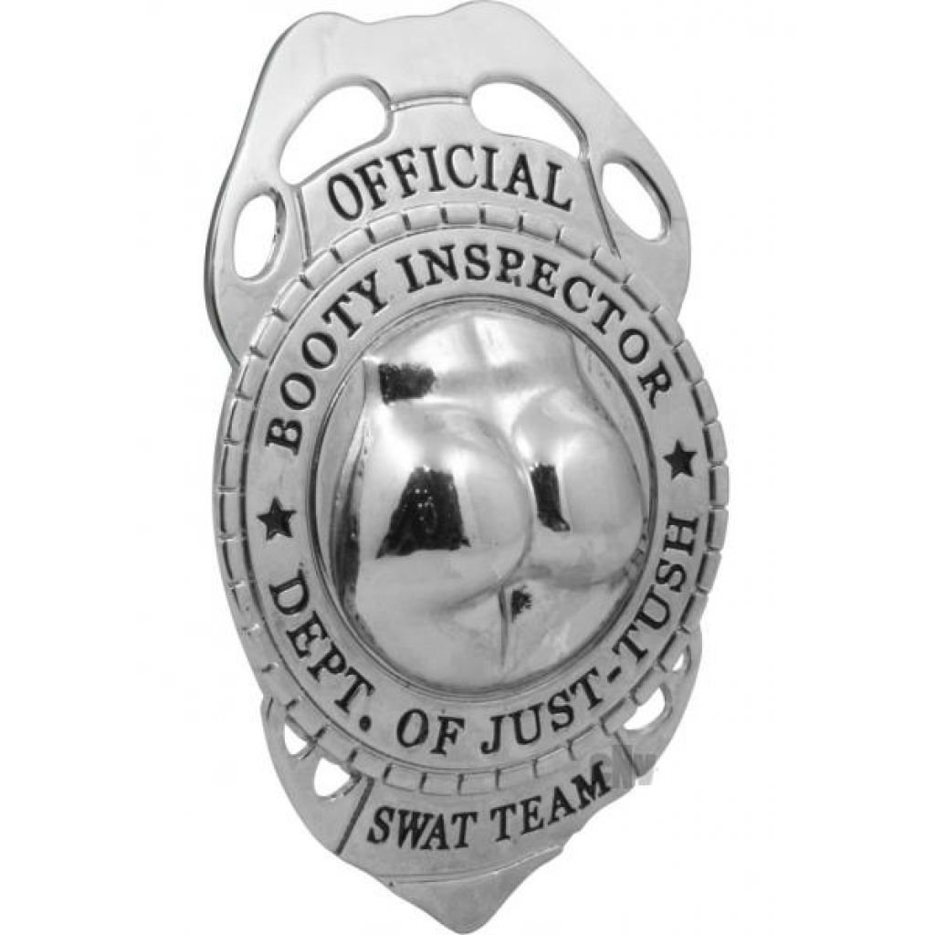 Booty Inspector Badge - Silver