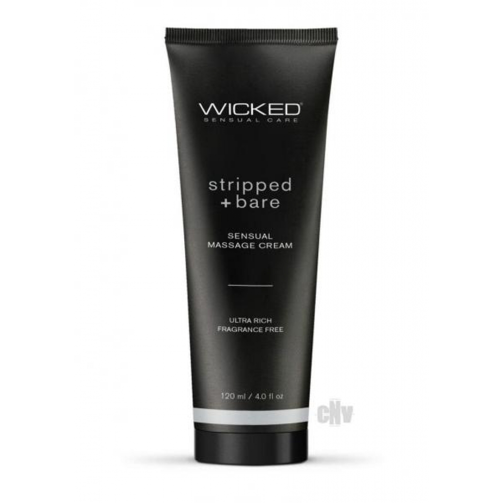 Wicked Sensual Massage Stripped Bare Oil