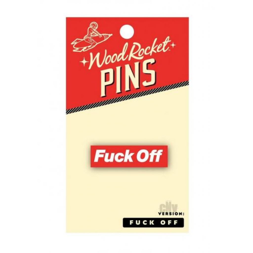 Attitude Driven 'Fuck Off' Enamel Pin