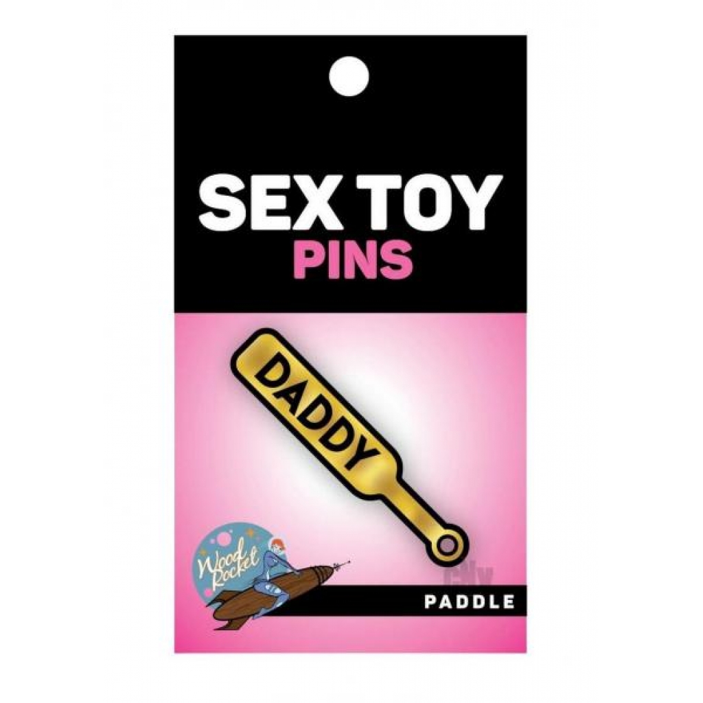 Paddle Daddy Enamel Pin