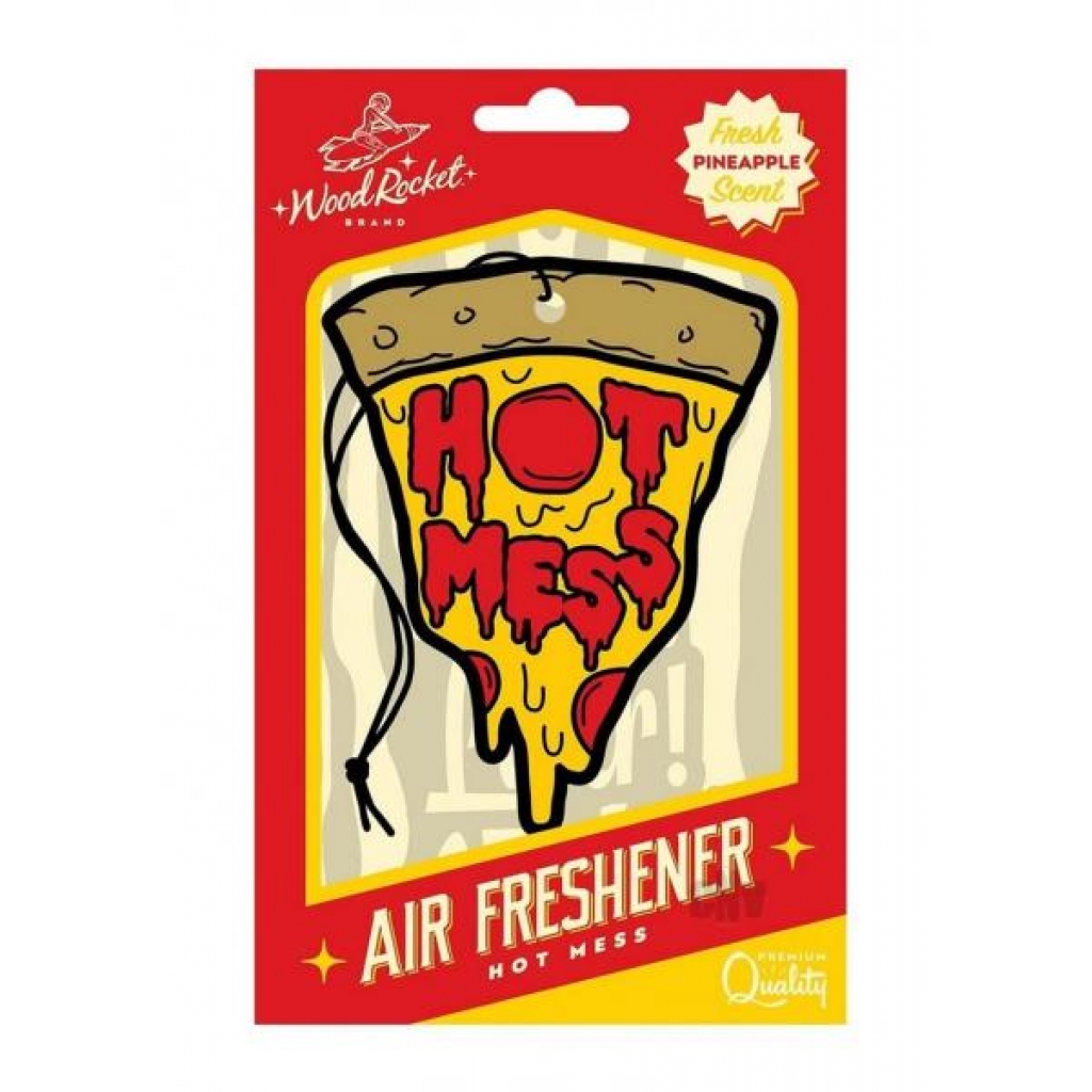 Hot Mess Pizza Air Freshener