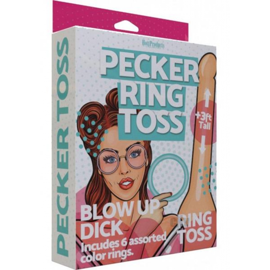 Inflatable Pecker Ring Toss Game - 36 Inches