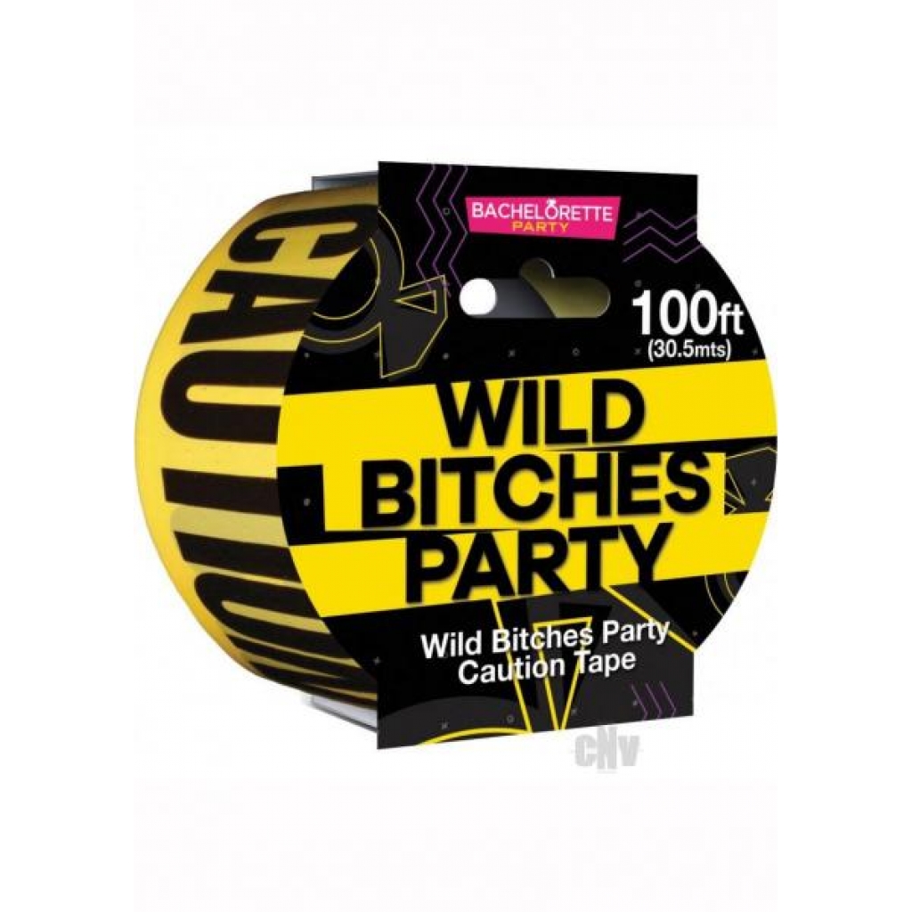 Wild Bitches Party Tape - Yellow/Black