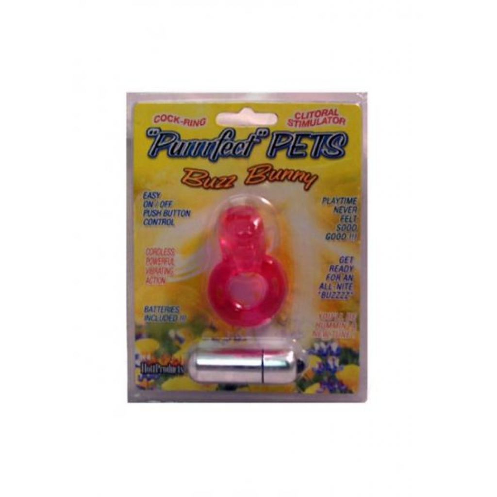 Purrrfect Pets Buzz Bunny Stimulator - Vibrant Pleasure