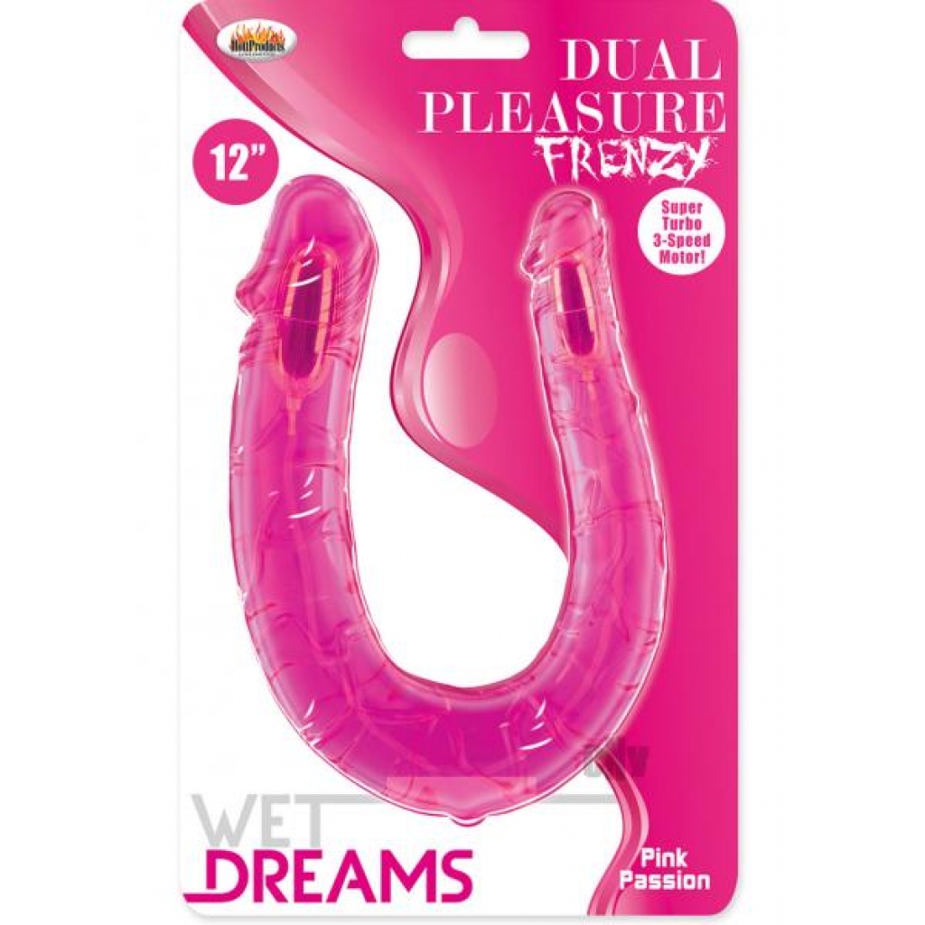 Wet Dreams Dual Pleasure Dong - Pink Ecstasy