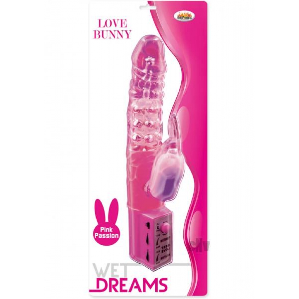 Wet Dreams Love Bunny - Magenta Pink Vibrator