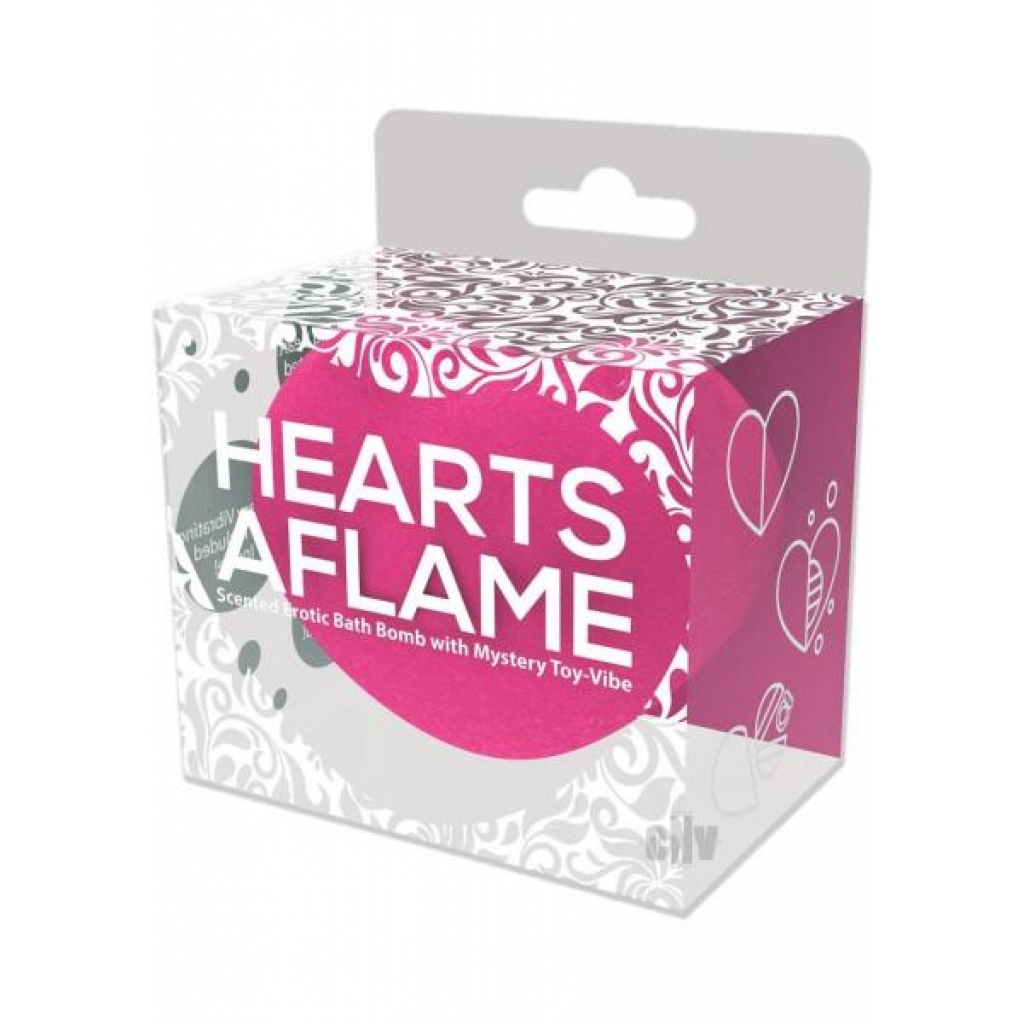 Hearts Aflame Erotic Lovers Bath Bomb