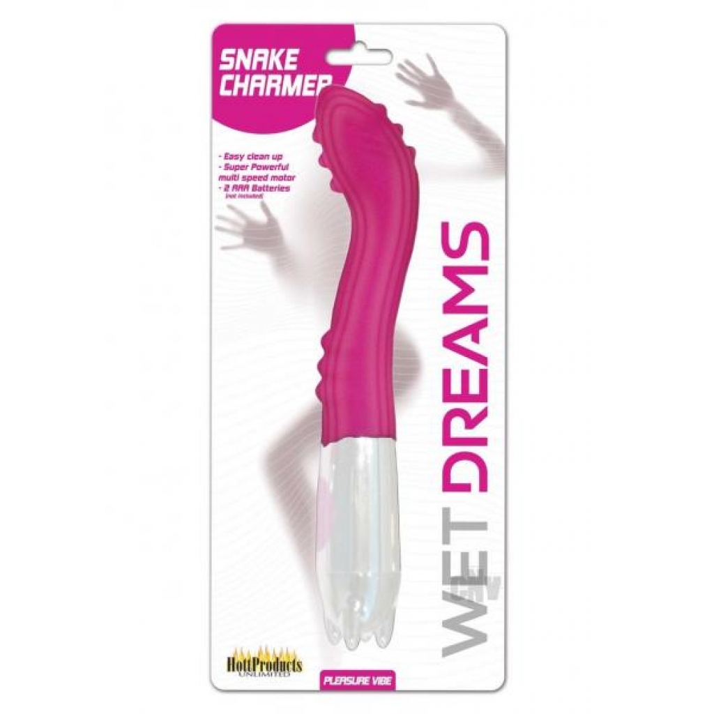 Wet Dreams Snake Charmer Pleasure Vibe - Pink