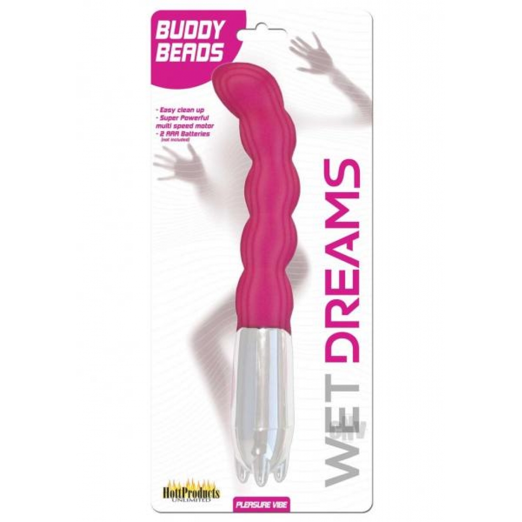 Wet Dreams Buddy Beads Vibrator - Pink