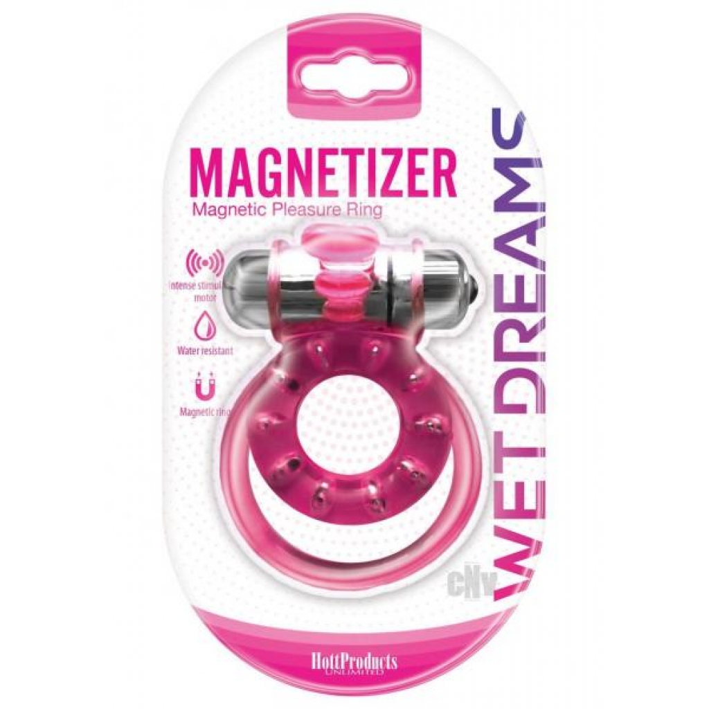 Magnetized Cockring - Enhancing Stimulation in Pink