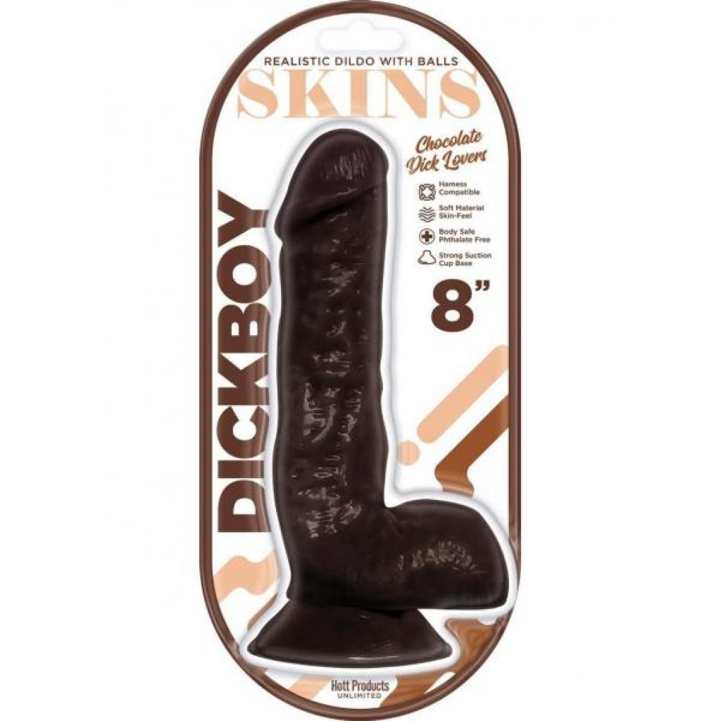 Chocolate Lovers Dildo with Suction Cup - 8