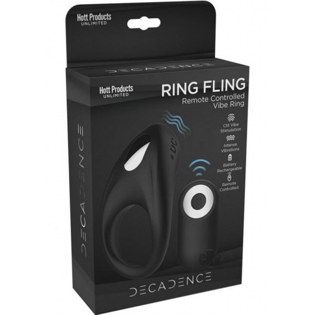 Decadence Ring Fling - Black