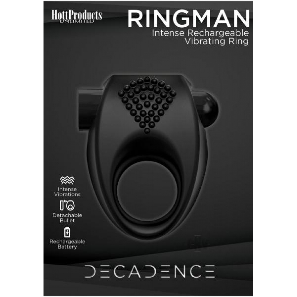 Decadence Ring Man - Black