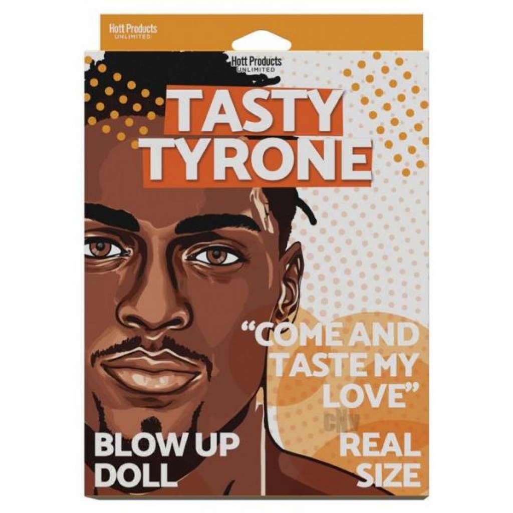 Tasty Tyrone Inflatable Doll - Brown