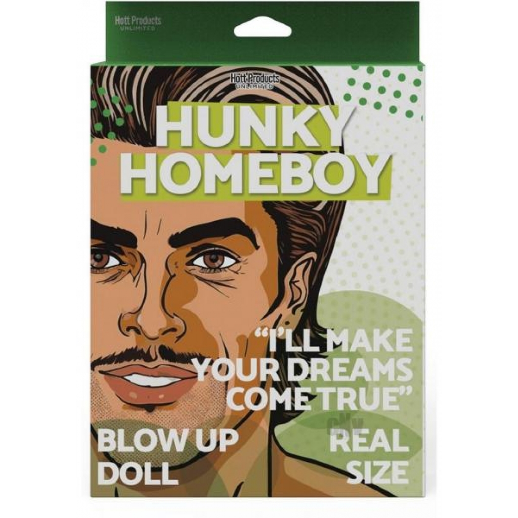 Hunky Homeboy Inflatable Doll Brown