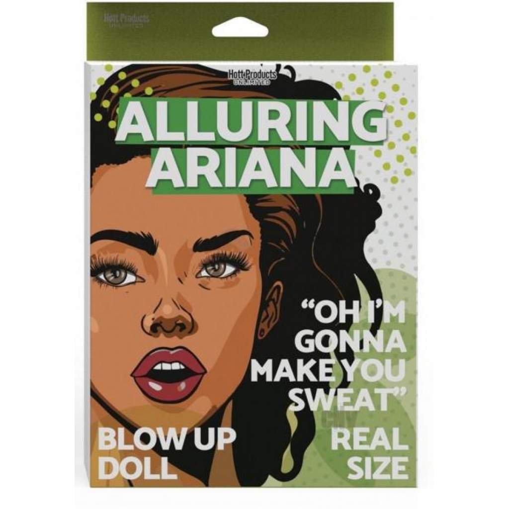 Alluring Ariana Inflatable Doll - Brown