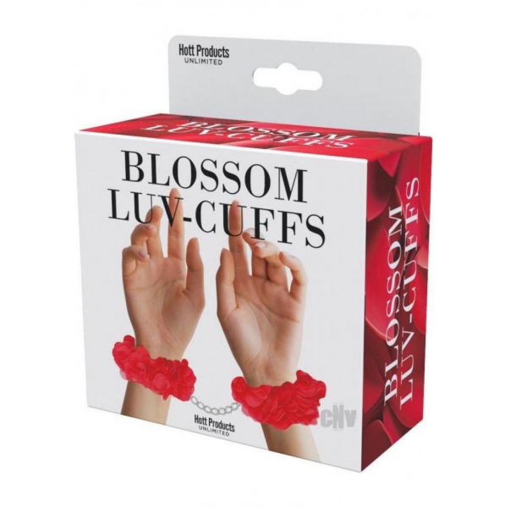 Blossom Luv Cuffs - Red