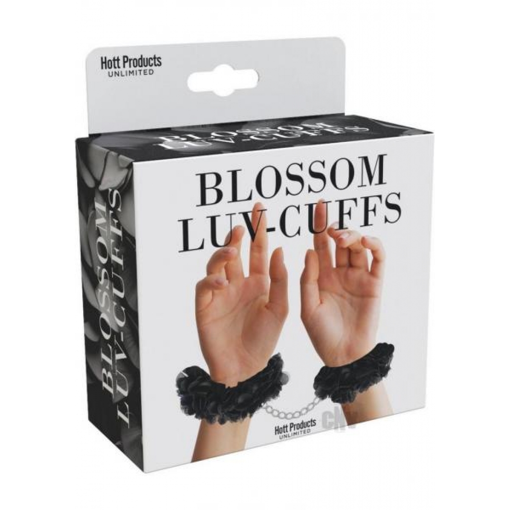 Blossom Luv Cuffs - Black