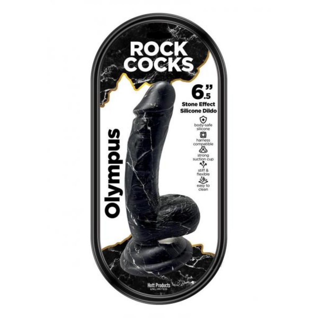 Rock Cocks Olympus Dildo - Black