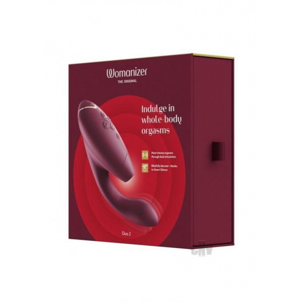 Womanizer Duo 2 - Bordeaux Red