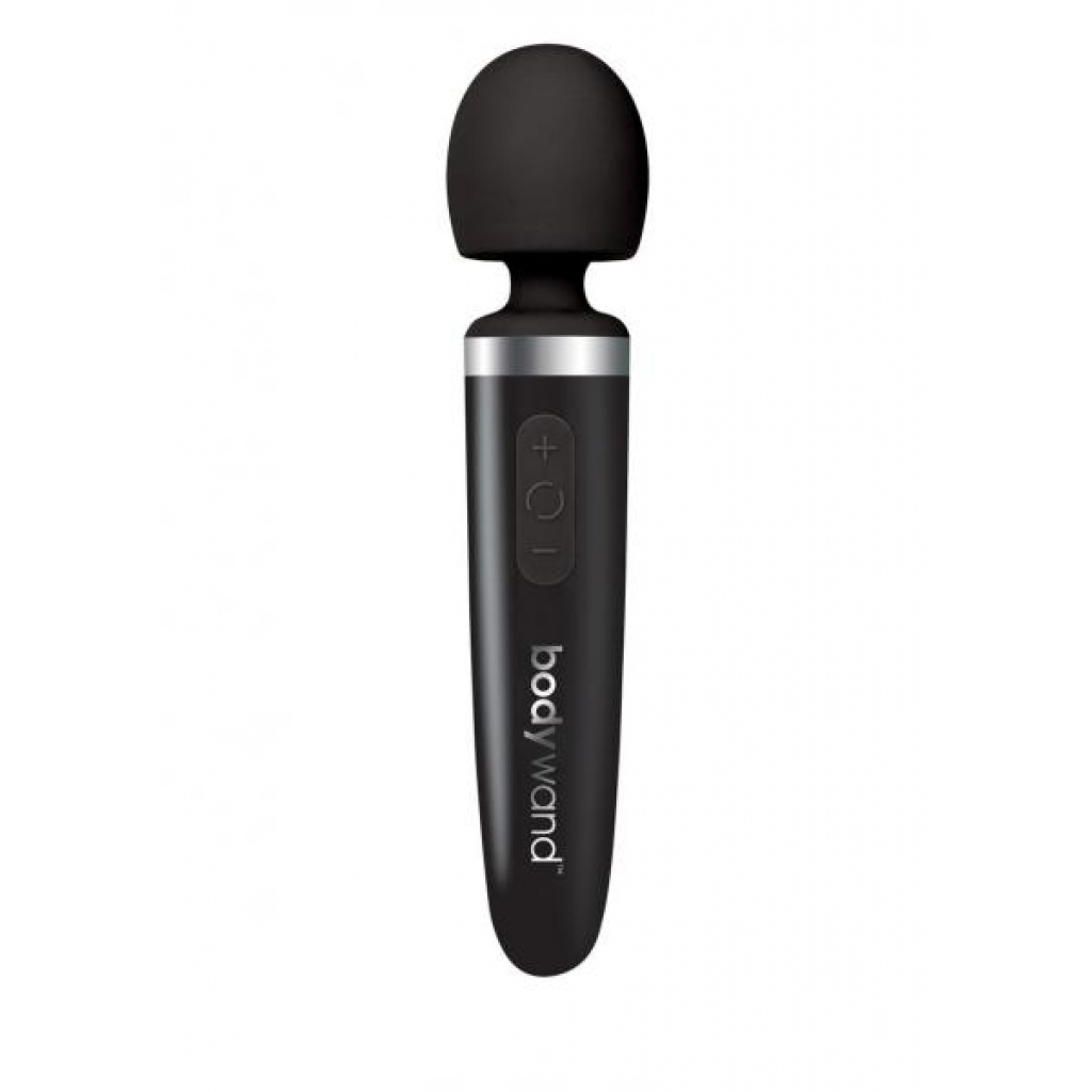 Black USB Rechargeable Mini Wand Massager