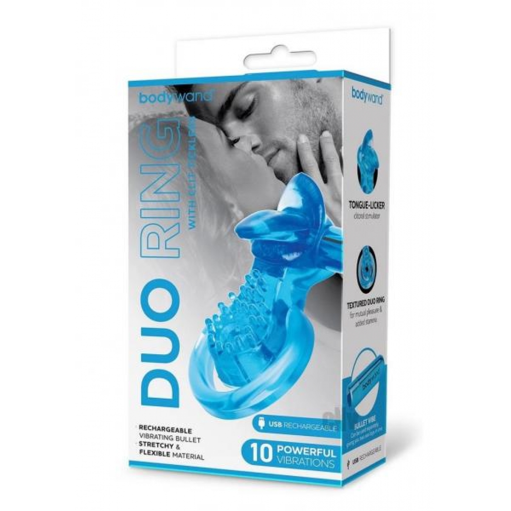 Bodywand Recharge Duo with Tickler - Blue