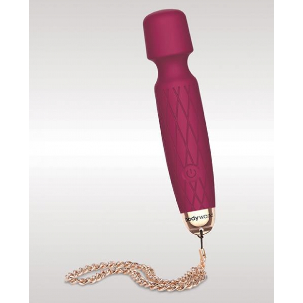 Bodywand Luxe Mini Body Massager - Stylish Red