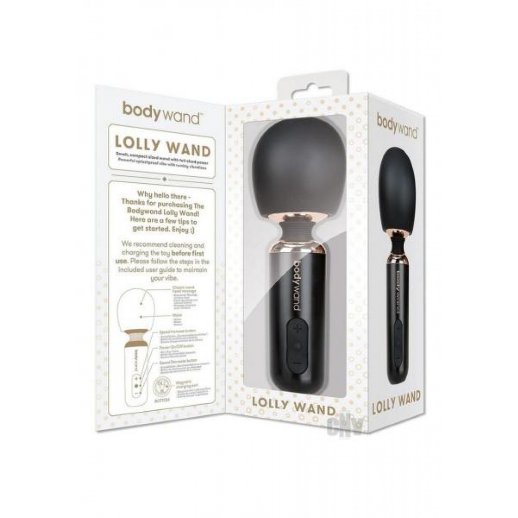 Lolly Wand Massager - Black