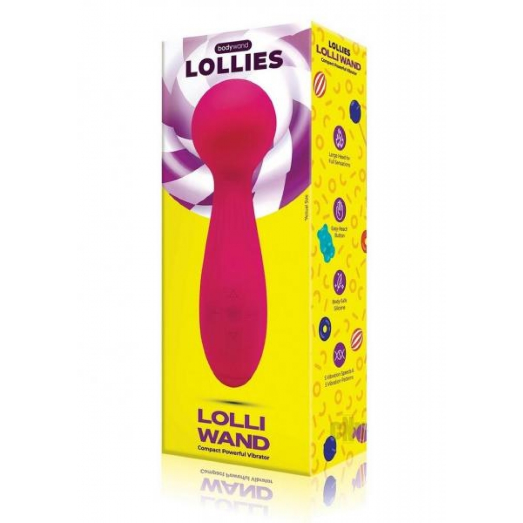 Bodywand Lollies Hot Pink Clitoral Vibrator