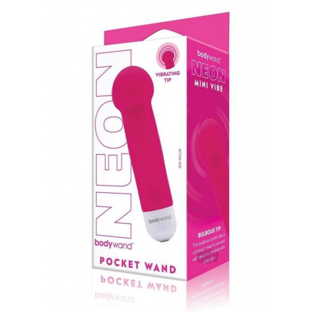 Bodywand Mini Pocket Wand - Neon Pink