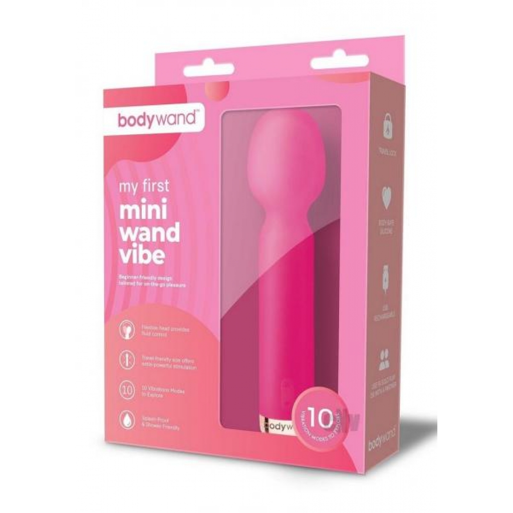 Bodywand My First Mini Wand Vibe - Rose Pink