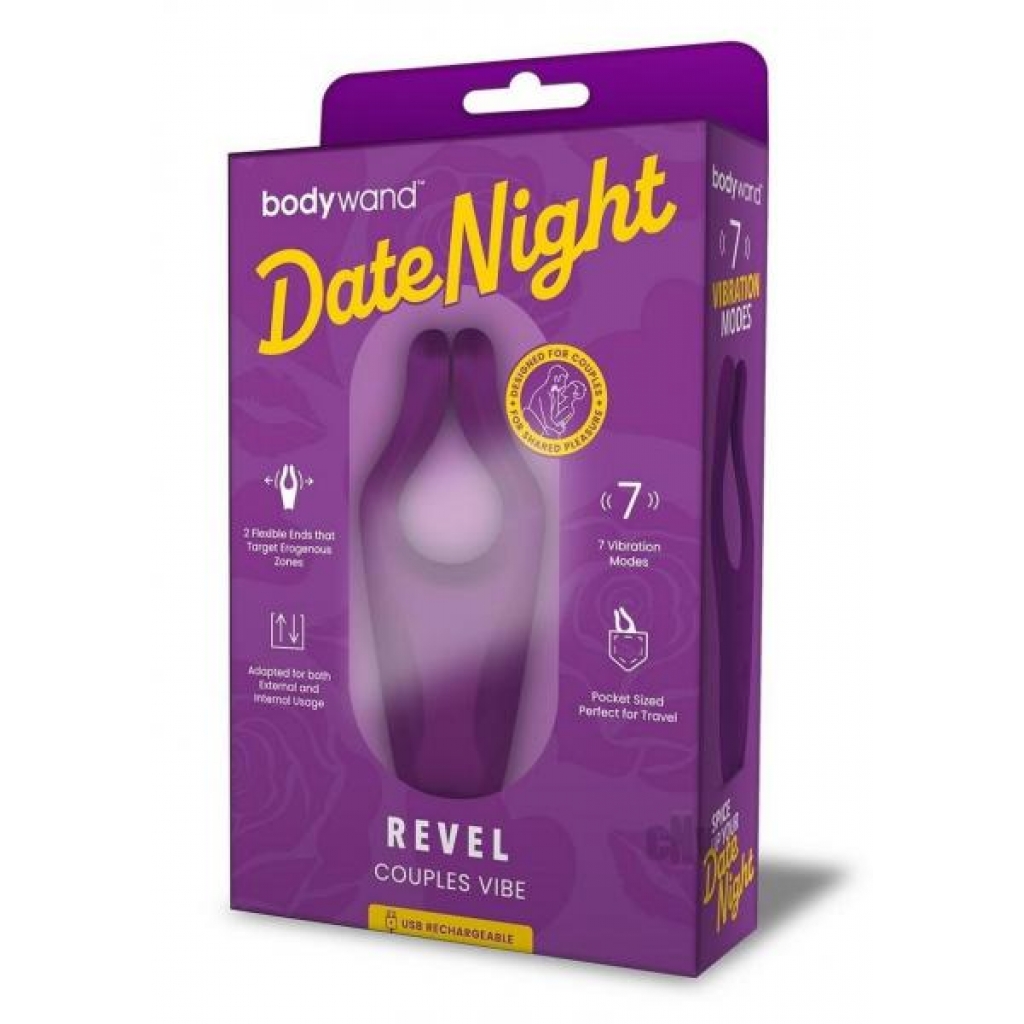 Bodywand Date Night Revel Purple - Couples Vibe