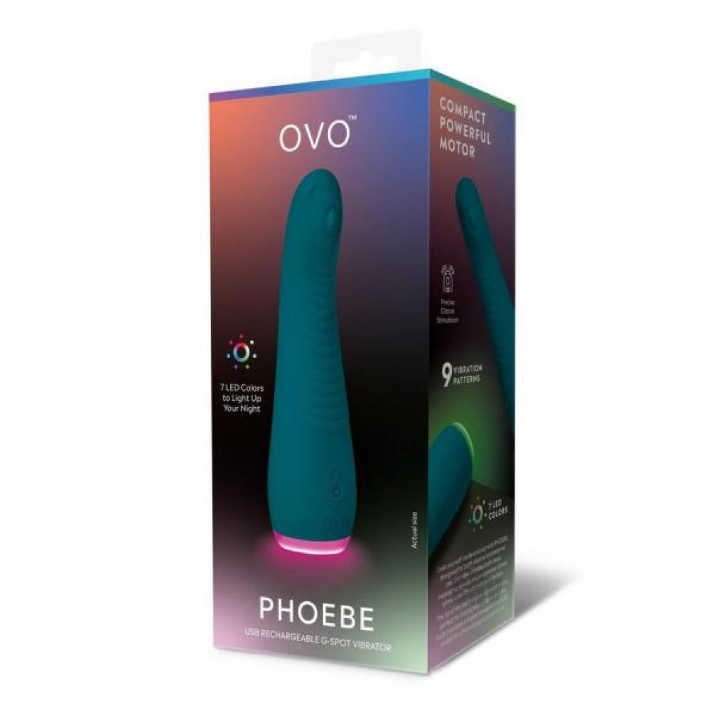 Ovo Pheobe Gspot Vibrator - Blue