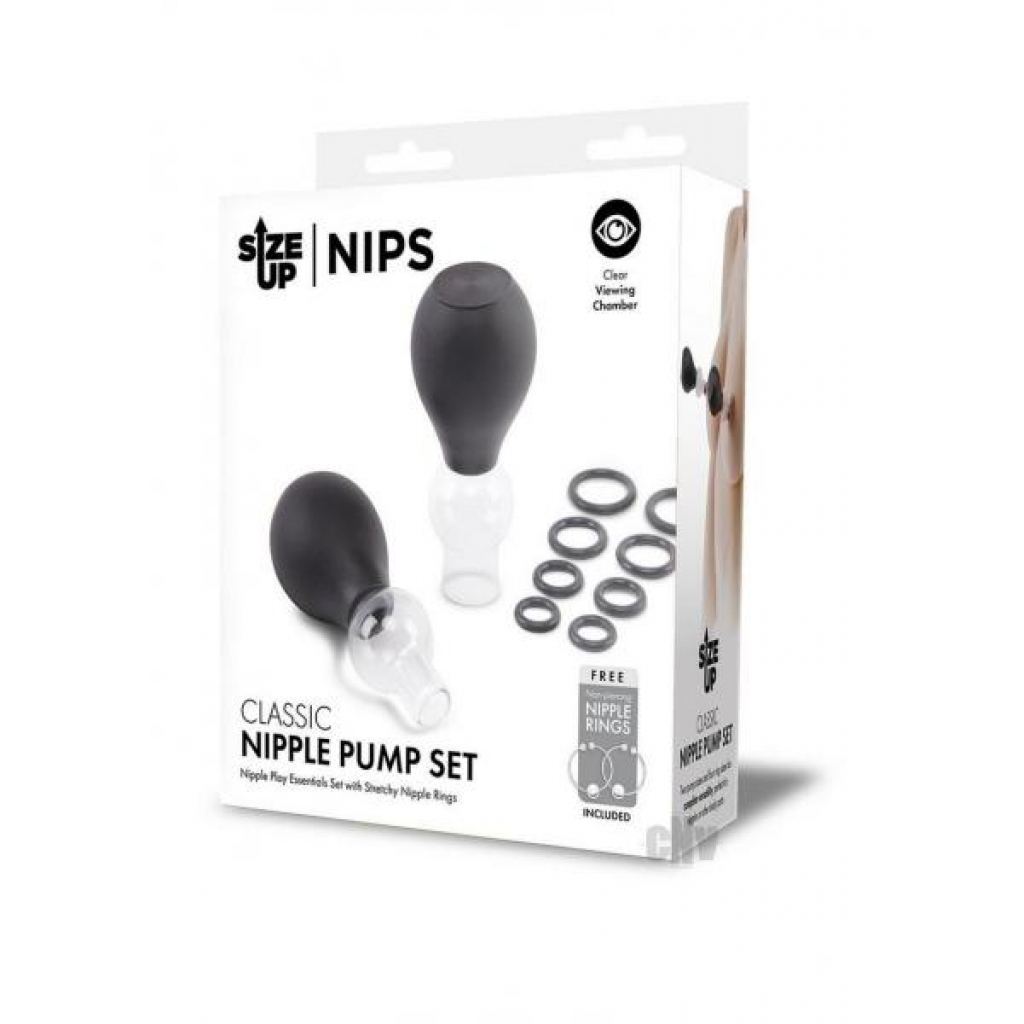 Classic Nipple Pump Set - Clear