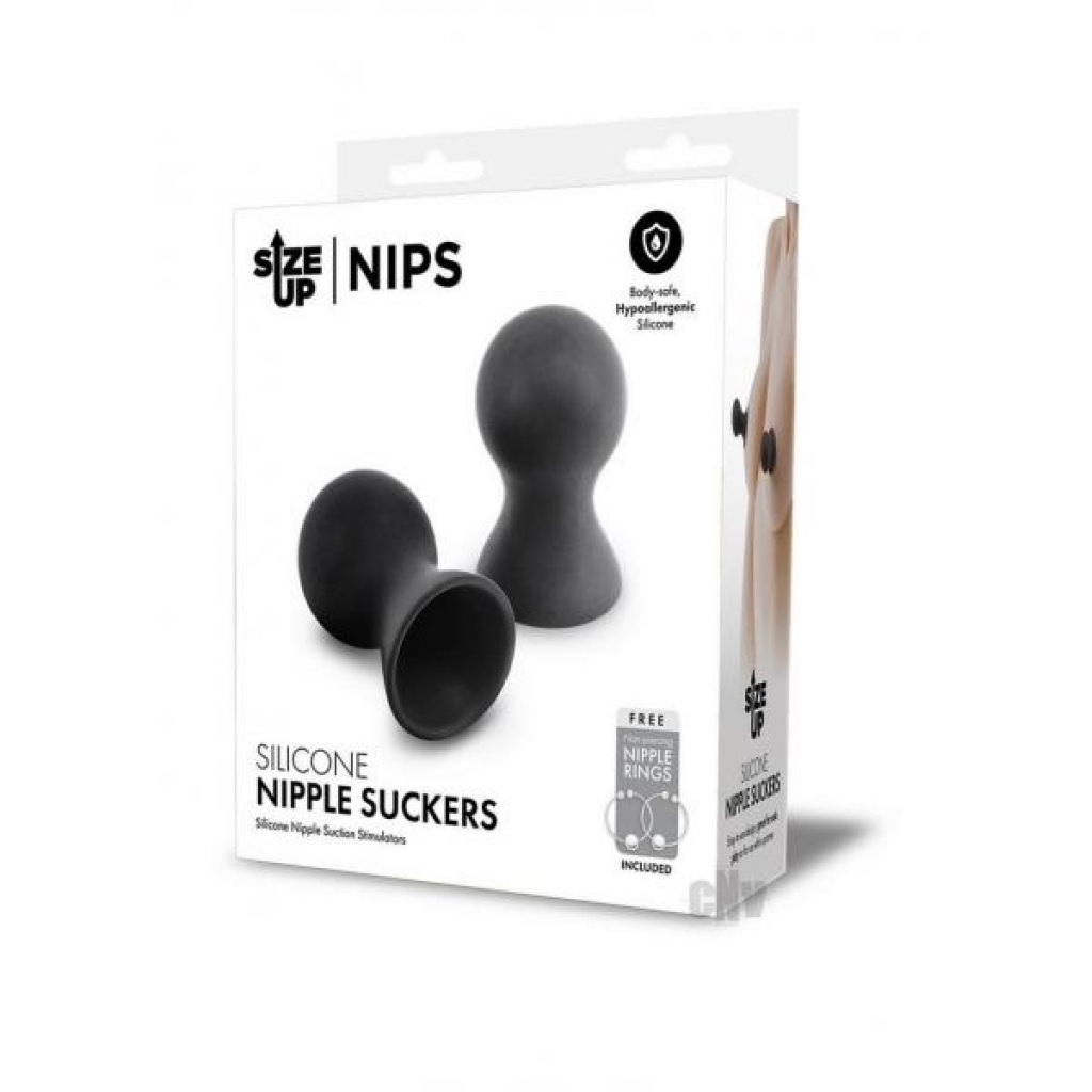 Su Silicone Nipple Suckers - Black