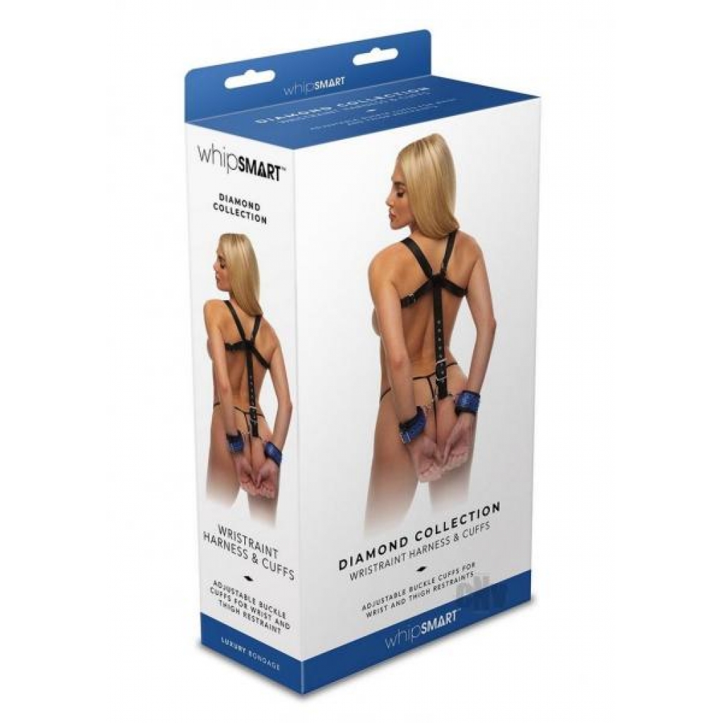 Whipsmart Diamond Wrist Restraint Harness - Blue