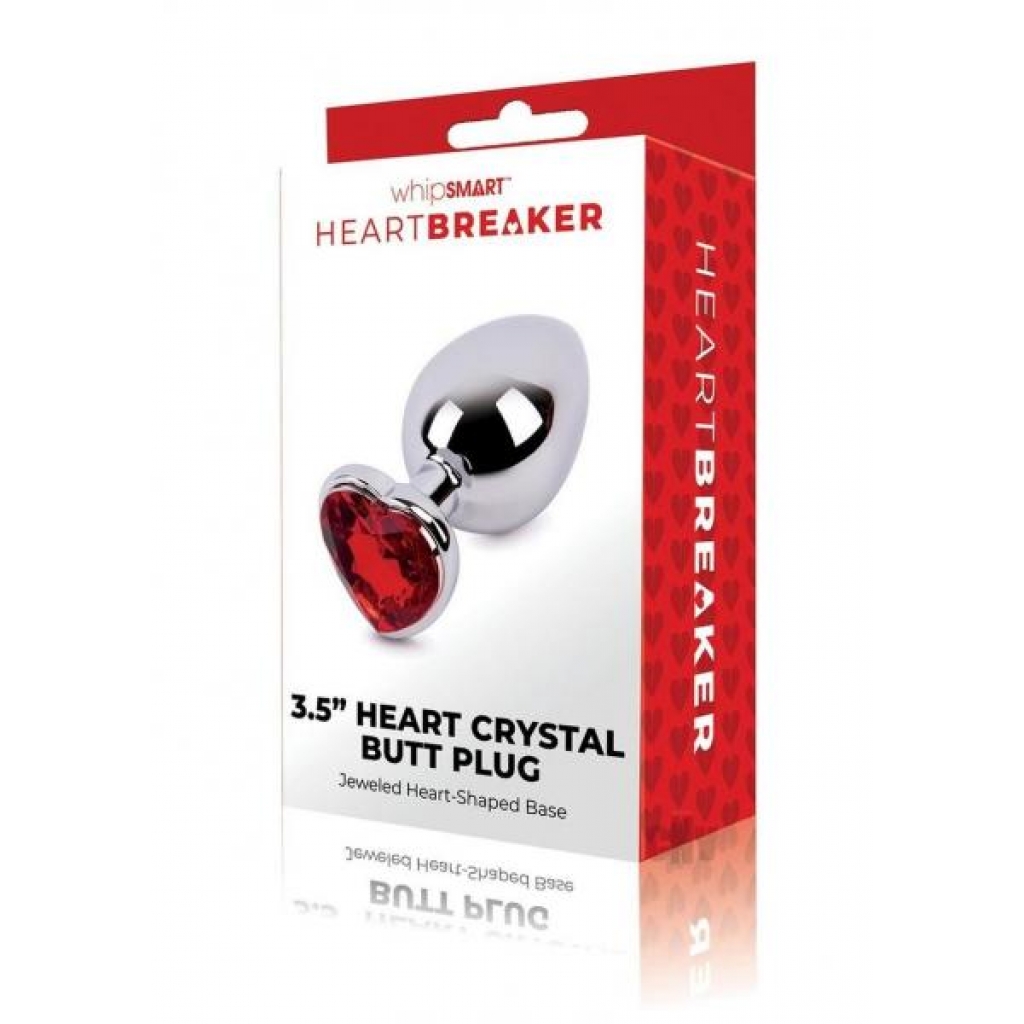 Whipsmart Heartbreaker Metal Plug - Large Silver