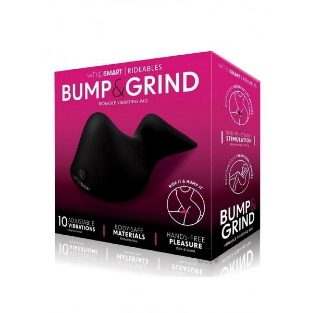 Whipsmart Bump N Grind Vibrating Pad - Black