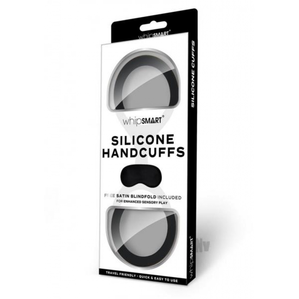 Whipsmart Quickie Cuffs - Eye Mask Set (Black)