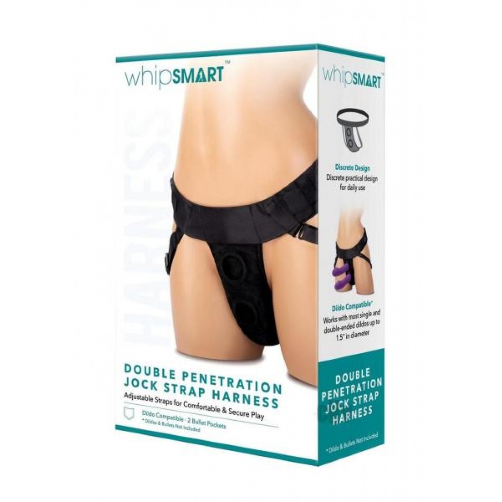 Whipsmart Double Penetration Jock Strap Harness