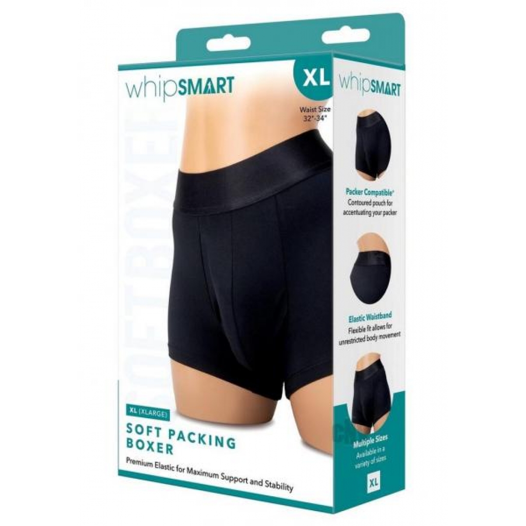 Whipsmart Soft Packing Boxer - XL Black