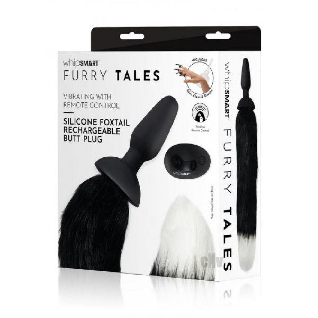 Whipsmart Fox Tail Silicone Remote-Controlled Butt Plug