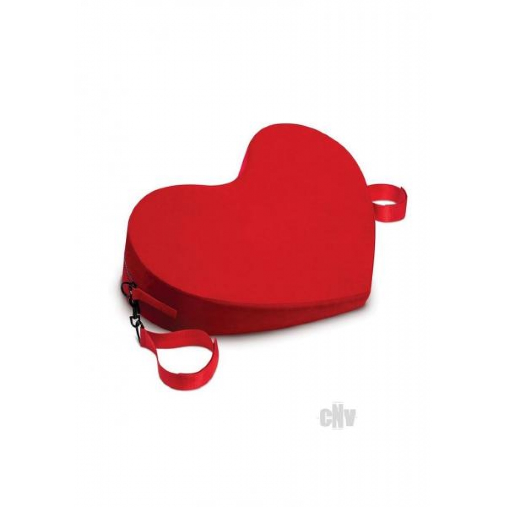 Whipsmart Heart Cushion in Red