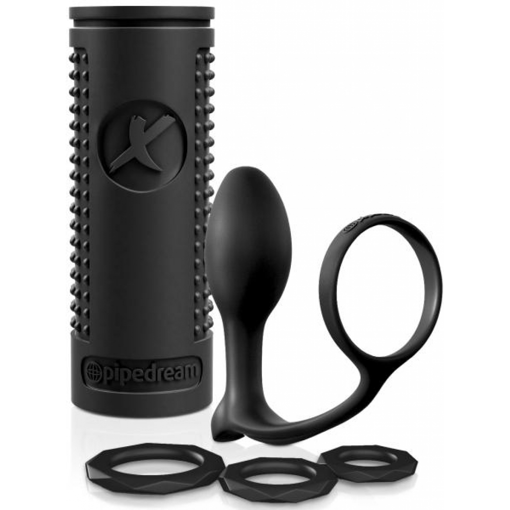 PDX Elite Ass-Gasm Explosion Kit - Black