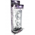 Param Anal Pleaser Glass Plug - Clear