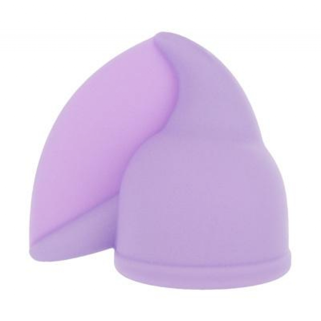 Fluttering Tip Wand Attachment - Purple - Enhanced Pleasure