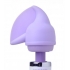 Fluttering Tip Wand Attachment - Purple - Enhanced Pleasure