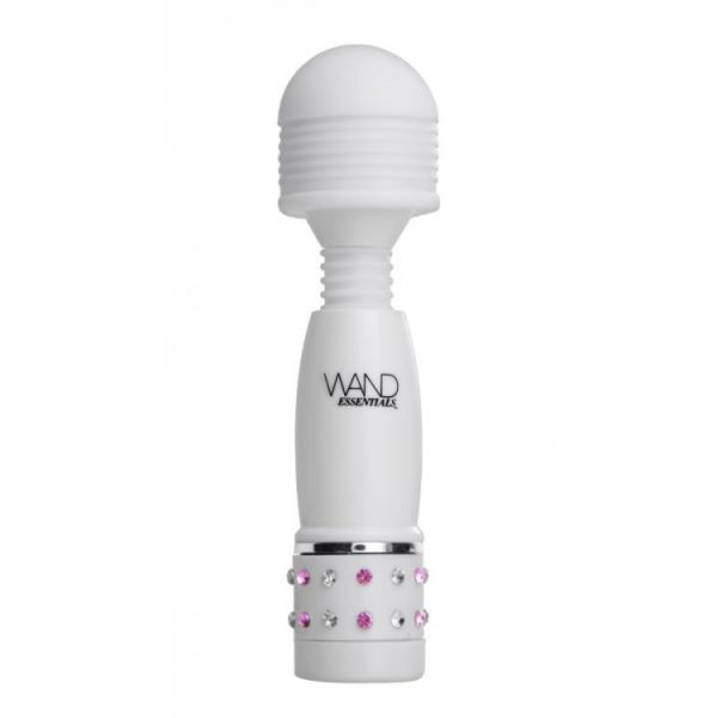 Wand Essentials Charmed Petite Wand Massager - White