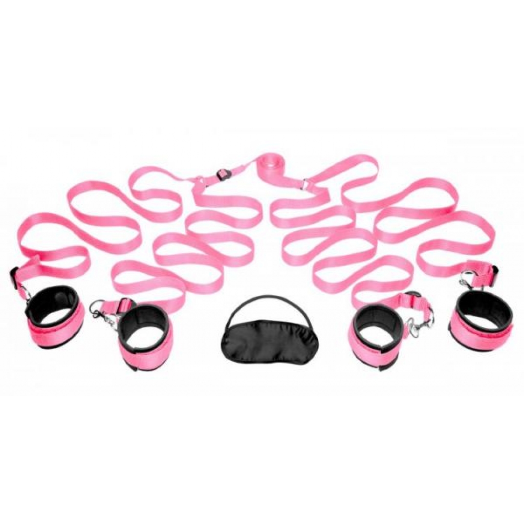 Pink Bedroom Restraint Kit